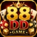 88DD Game casino-style app icon with gold 88 lettering, red DD text, playing cards, poker chips, dice, and crown