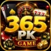 365PK Game casino-style icon with gold 365PK lettering, roulette wheel, playing cards, slot machine, chips, and dice